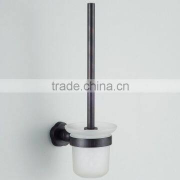 Oil Rubbed Bronze Bathroom decorative toilet Brush Holder With Toilet Cup Set Bathroom Accessories