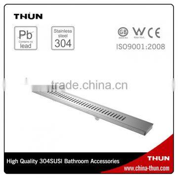2016 Hot selling stainless steel long and liner shower drain