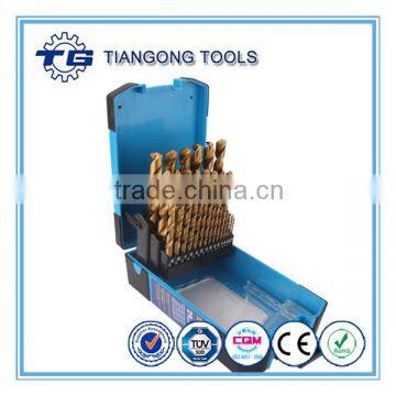 DIN338 fully ground M35 HSS drill bit index