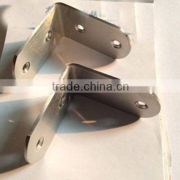 L shape Stamping Metal Wall Hanging Shelf Support Bracket