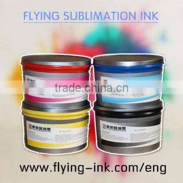 Sublimation offset ink for polyester transfer printing