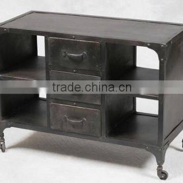 INDUSTRIAL VINTAGE INDIAN VINTAGE TV UNIT