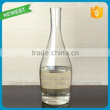 Hand machine wine glass wholesale glass bottles