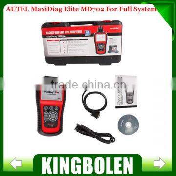 2014 New Autel Maxidiag Elite MD702 With Data Stream Function for 4 System Update Internet Autel MD702 Code Reader