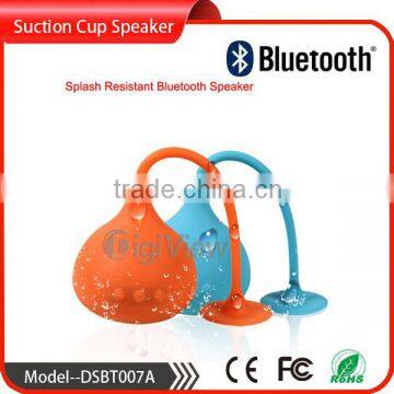Bluetooth Speakers Waterproof Shockproof Dust-proof Portable Wireless Speaker With Mic Suction Cup and Rechargeable Battery