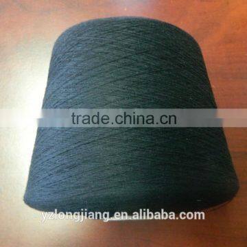 100% Pure dope-dyed polyester spun knitting yarn for gloves 30S100% Pure dope-dyed polyester spun knitting yarn for gloves 30S
