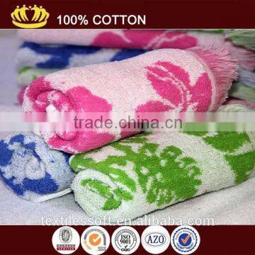 The Mediterranean style towel with tassels