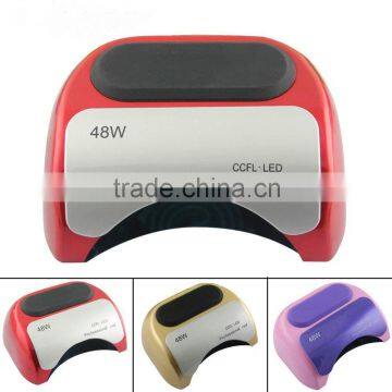 Professional led uv lamp 48w for Polish Gel Curing Nail tools automatic hand sensor EU AU US UK plug