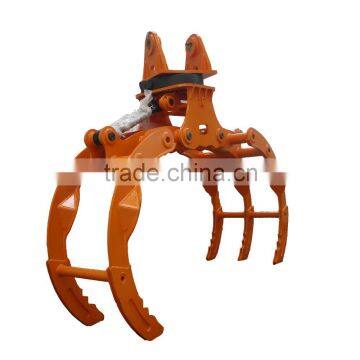 Good Quality Excavator Log Grapple Made in China but Western Quality