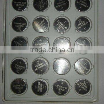 3v CR2325 lithium button Cell battery