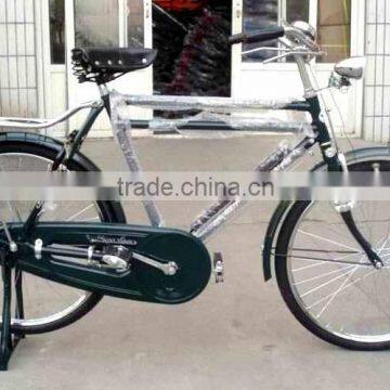 24" traditional dark green bicycle for sale (SH-TR076)