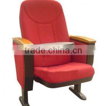 Wooden Armrest Popular Hall Chair Theater Chair Conference Chair