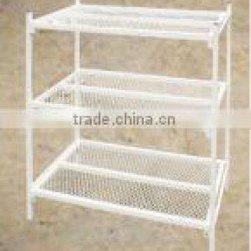 Metal Slider Flower Cart Trolley and Rack photo-4