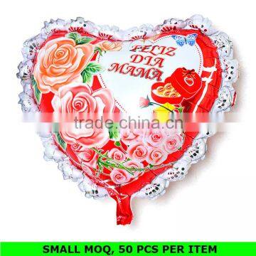 Wolesale Custom Made Heart Shape Printed Nylon Balloon photo-2