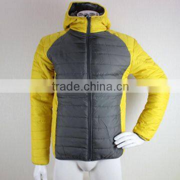 Outdoor winter waterproof lightweight down jacket for men