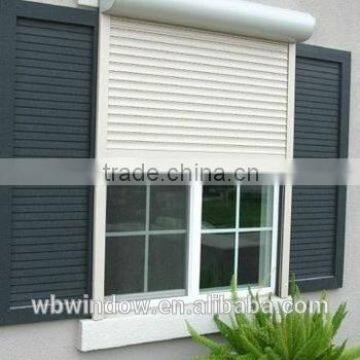 Automized aluminum rolling shutters window,window shade