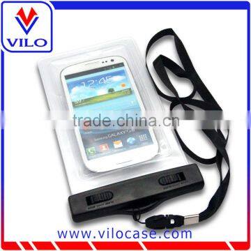 Touchable Screen Waterproof Pouch With Neck Strap photo-3
