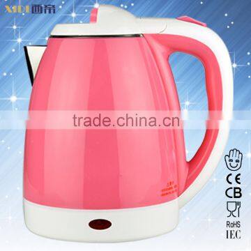 Plastic electric kettle 2L 1500W