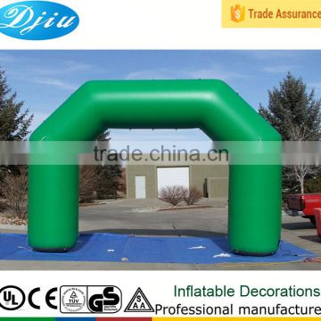 DJ-GM- 16 green wholesale wedding arch inflatable arch garden arch outdoor decoration