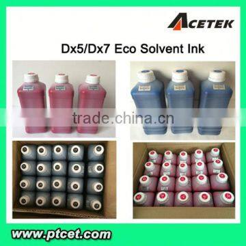 Acetek hot china products wholesale eco-solvent ink for mu-toh printer