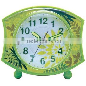 Plastic table alarm clock