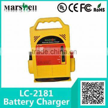 UL handheld high efficiency automatic charger for 12 lead acid battery