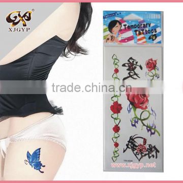 leg tattoo sticker/intime tattoo sticker/intime tattoo sticker/henna sticker tattoo stencils