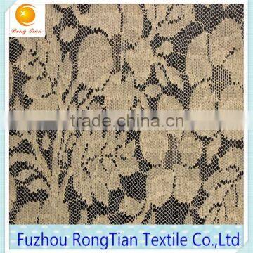 China Wholesale Polyester Cotton Knitted Lacel Fabric for Making Dress photo-3