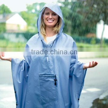 Hot sale women fashion rain poncho