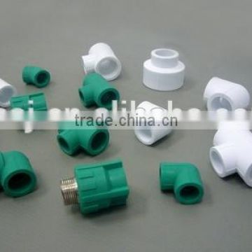 Manufacturer PPR Pipe Fitting White/Green PPR Male Connector