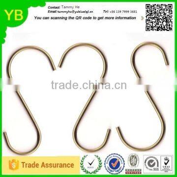 2016 New Hot Sale Brass S Shaped Clothes Hanger Hook