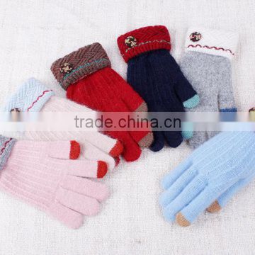 Hot Christmas Gift For Girlfriend Cute Design Touch Screen Gloves For All Smart Devices