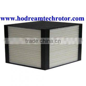 high efficiency paper heat exchanger core