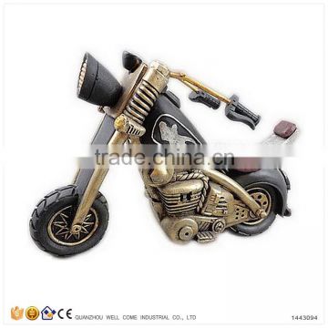 Resin Piggy Banks Racing Motorbike Models