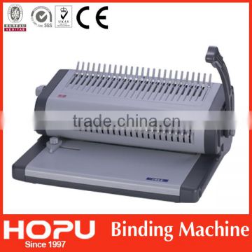 Hot specialized paper commercial book binding machine for A4 from Hopu made in China