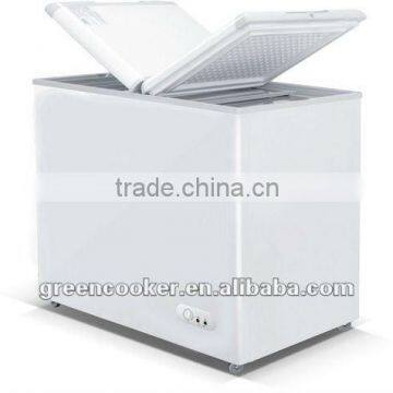 Double doors top open door freezer,deep freezer,chest freezer