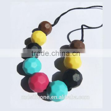 BPA Free Food Grade Silicone Baby Teething Pendant Wholesale Pendant