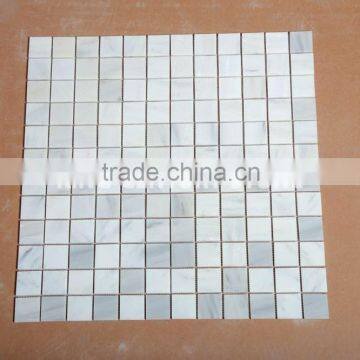 cheap price new design cheap statuary white swimming pool mosaic tile sheets