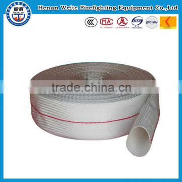 white PVC fire hose,Rubber lined fire hose reel