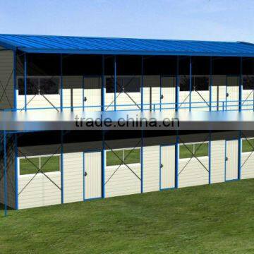 flat sandwich panel prefabriated house for workers' living