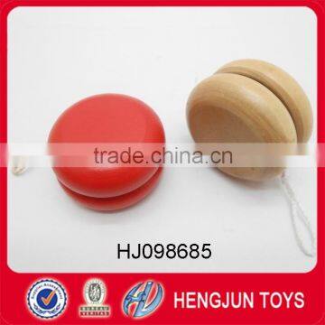 promotional eco-friendly custom logo wooden yoyo ball toys