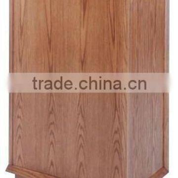 Single Lectern, Podium, pecan wood church wing PulPit with one shelf / Ash wood church furniture / conference room Pulpit /