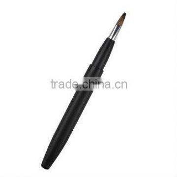 long handle Retractable Makeup Lip Brush