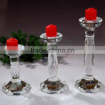 Pillar Candle Holders Crystal Candle Wedding Centerpieces