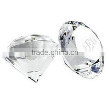 Hot sales Engraving logo Large Decorative Crystal Diamond for Business Cooperate Gift