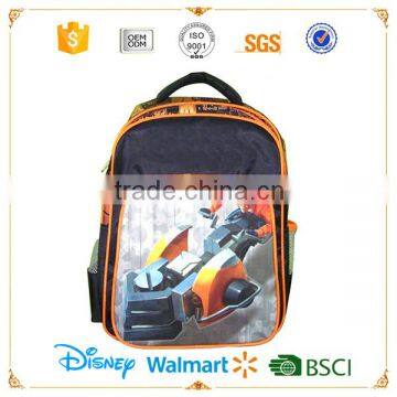 3D design Pvc printing cartoon Boy's school bags