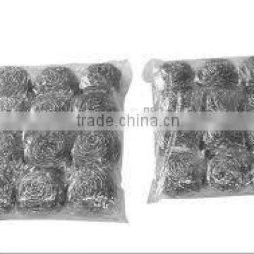 stainless steel scrubber galvanized scrubber iron scrubber