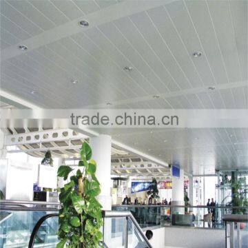 Powder Coating Metal Strip Suspended Decorative Interior Ceiling Design