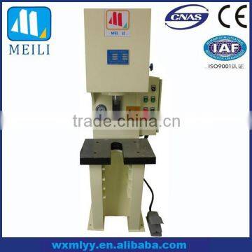 Meili Y41-1T c-type small shaft straightening hydraulic press machine