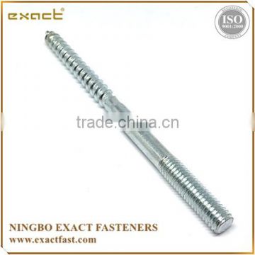 4.8 8.8 class carbon steel zinc yellow zinc hanger screw dowel screw